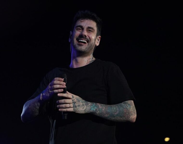 Melendi en uno de sus conciertos (Fuente: @francofafasuli)